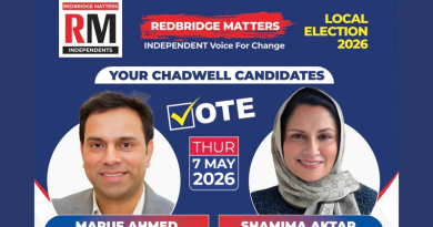 Campaign in Full Swing for Chadwell Council Election: Maruf Ahmed and Shamima Aktar in the Field